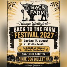 Back to the Farm Festival 2027