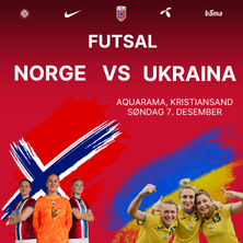 Futsal: Norge - Ukraina