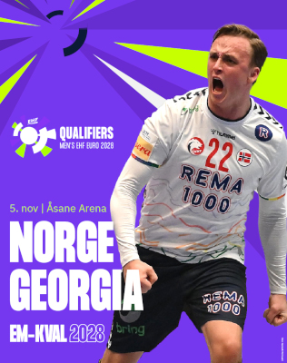 H&Aring;NDBALLGUTTA &ndash; EM-kvalifisering: Norge &ndash; Georgia